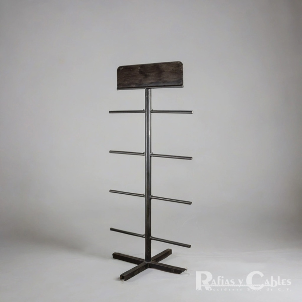exhibidor metal